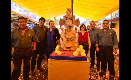 Exhibirán réplica de brasero ceremonial prehispánico