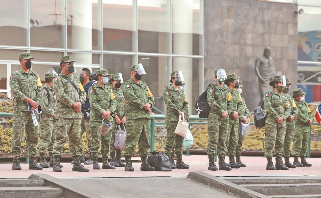 Autoridades de la Secretaría de Salud capacitaron a personal civil y militar responsable de la primera etapa de la vacunación contra Covid-19 / Archivo. EL UNIVERSAL