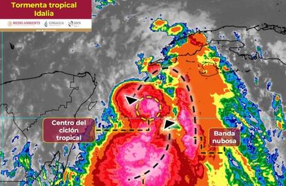 Ciclón tropical “Idalia” provocará lluvias intensas en Quintana Roo, Yucatán y Campeche este lunes
