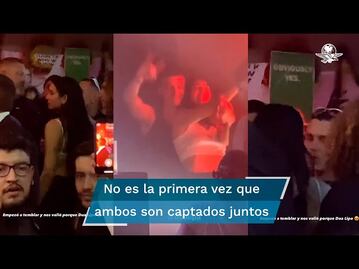 “Galán” de Dua Lipa quedó captado en video tras el sismo en CDMX
