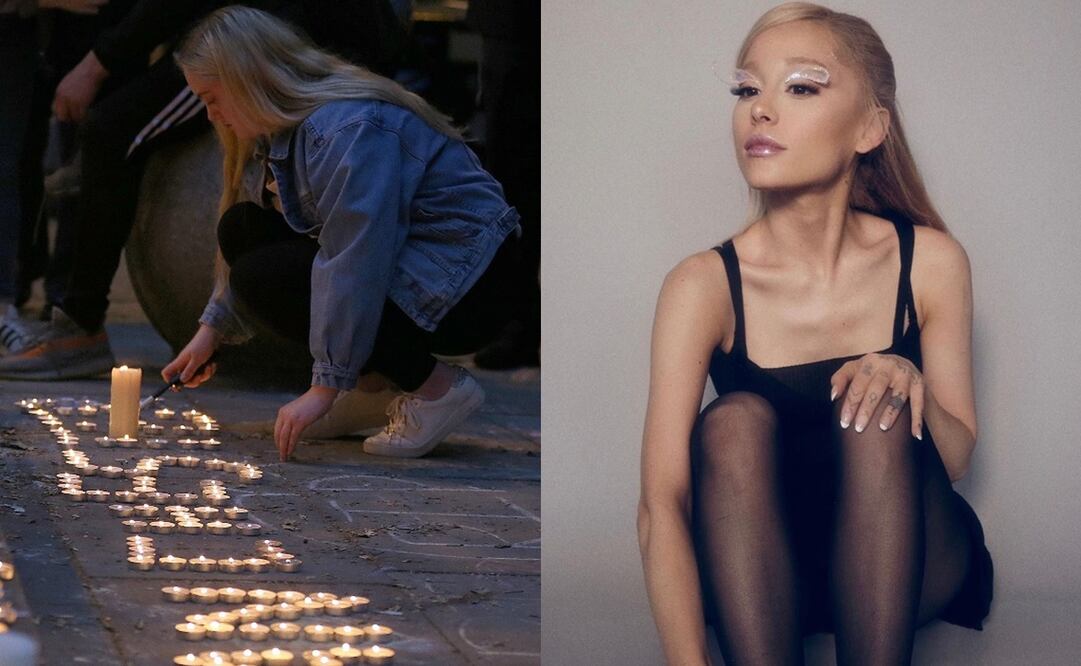 Tras el suceso, cientos de personas participaron en una vigilia en honor a las víctimas del atentado terrorista. Fotos: EFE/Nigel Roddis, archivo EL UNIVERSAL/ Instagram Ariana Grande.
