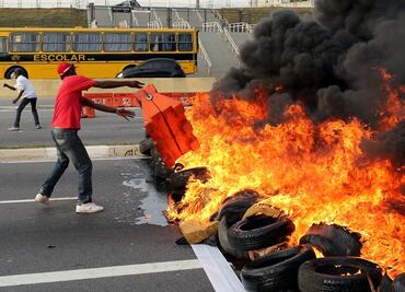 Protestan simpatizantes de Dilma Rousseff en Sao Paulo