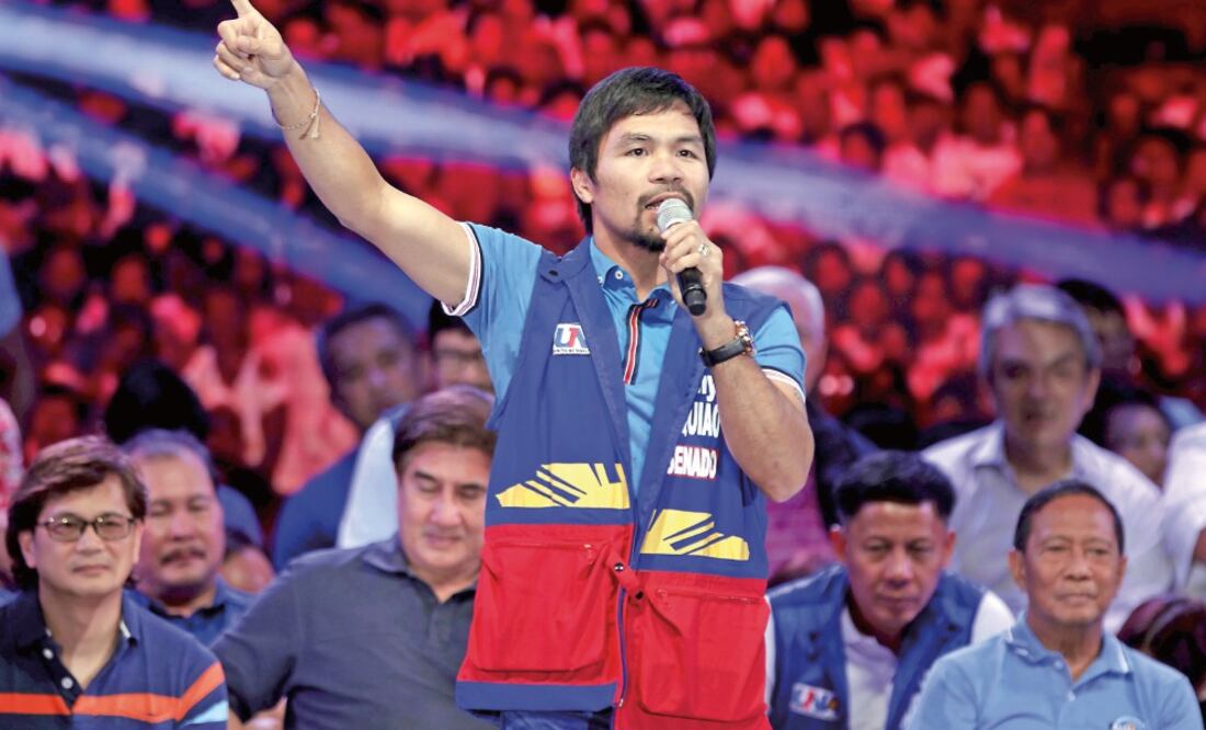 Pacquiao se opone a los matrimonios entre personas del mismo sexo (JANIS ALANO. REUTERS)