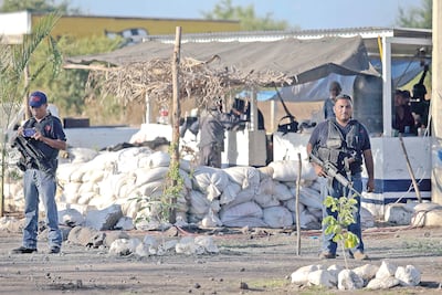 Grupo armado ataca base de Fuerza Rural en Arteaga 