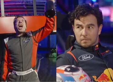 Checo Pérez y Jimmy Fallon protagonizan épica carrera de Go Karts; el resultado fue inesperado