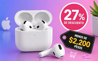 Amazon México: AirPods 4 de Apple con hasta 27% de descuento; adquiere los audífonos en menos de 2 mil 200 pesos
