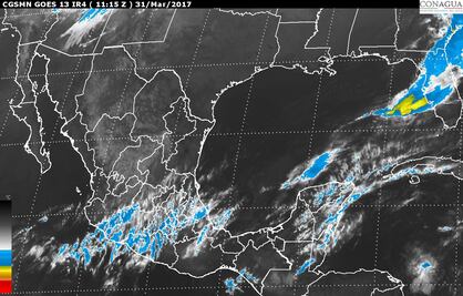 Prevén calor, fuertes lluvias y ventarrones en el país