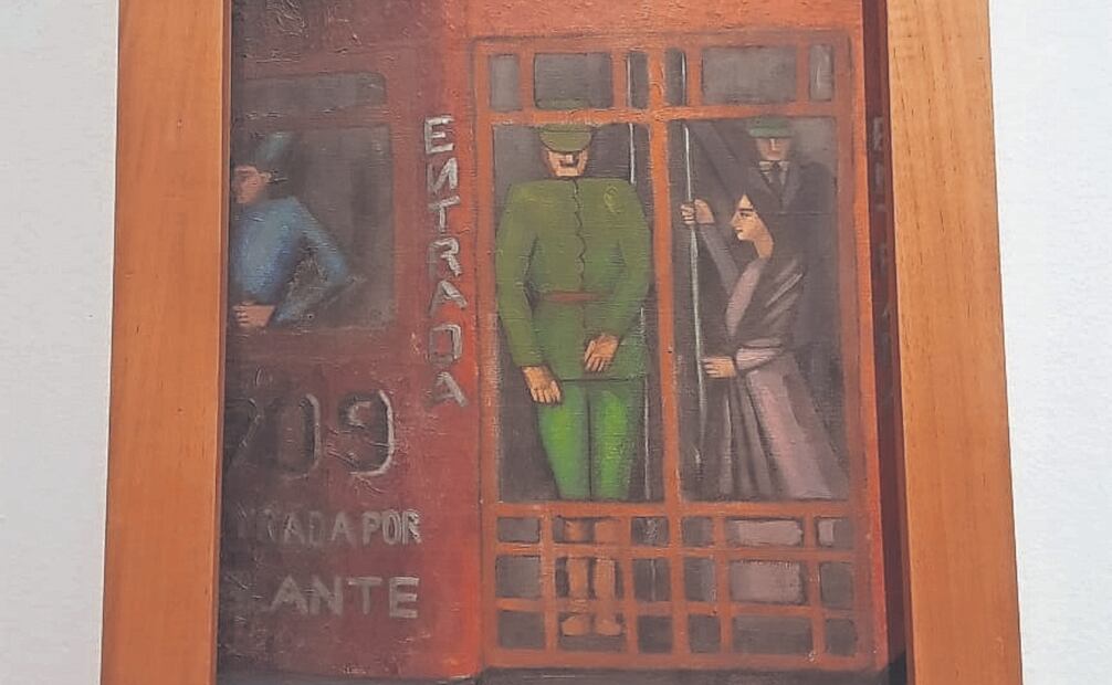 Un anónimo que se exhibe por primera vez de una escena urbana también destaca en la muestra.  Foto: Miguel García/ EL UNIVERSAL