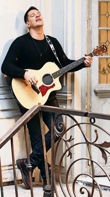 “Me encanta vivir la vida al máximo, gozar de la naturaleza”, dice el cantautor (GERMÁN GARCÍA. EL UNIVERSAL)