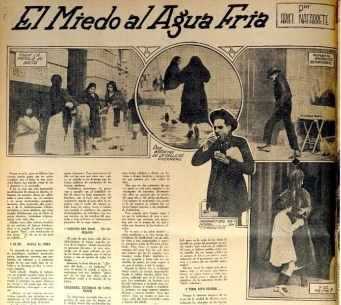 ¿Por qué la gente se bañaba cada 8 días?