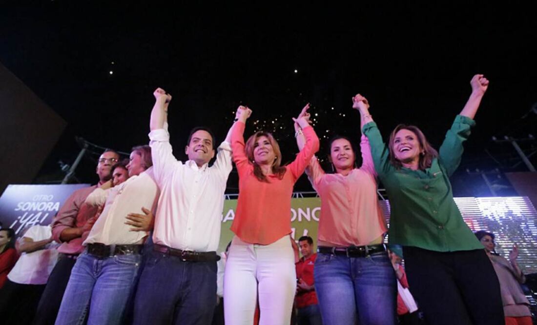 Dan como ganadora a Claudia Pavlovich del estado de Sonora. Alejandra Leyva/ El Universal