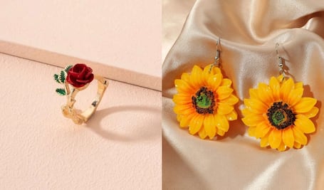 Accesorios en forma de flores que todas las plant ladies amarán 