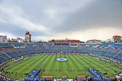 Confusión en el estadio Azul después del sismo