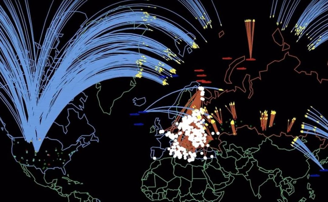 En pocas horas, ambos bandos desplegarían su poderío nuclear (Foto: Princeton)