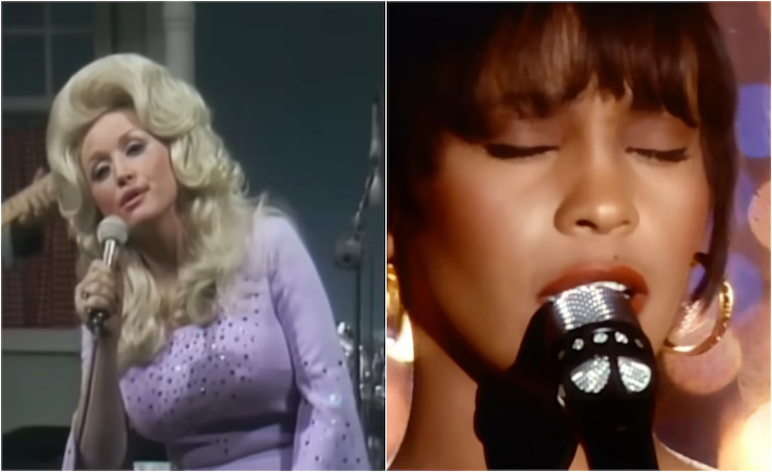 Dolly Parton compuso, en 1973, "Will always love you", la cual lanzó en 1974 y fue reversionada por Whitney Houston en 1992.
Fotos: YouTube
