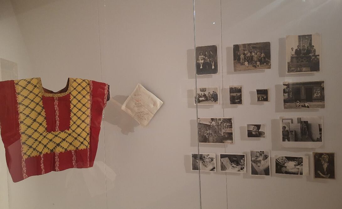 El Museo Nacional de Qatar dedicó un espacio especial para exhibir objetos y fotos de Frida Khalo. Fotos: Frida Juárez/EL UNIVERSAL.