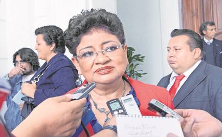 Amieva no asistirá a Sexto Informe: Ernestina Godoy