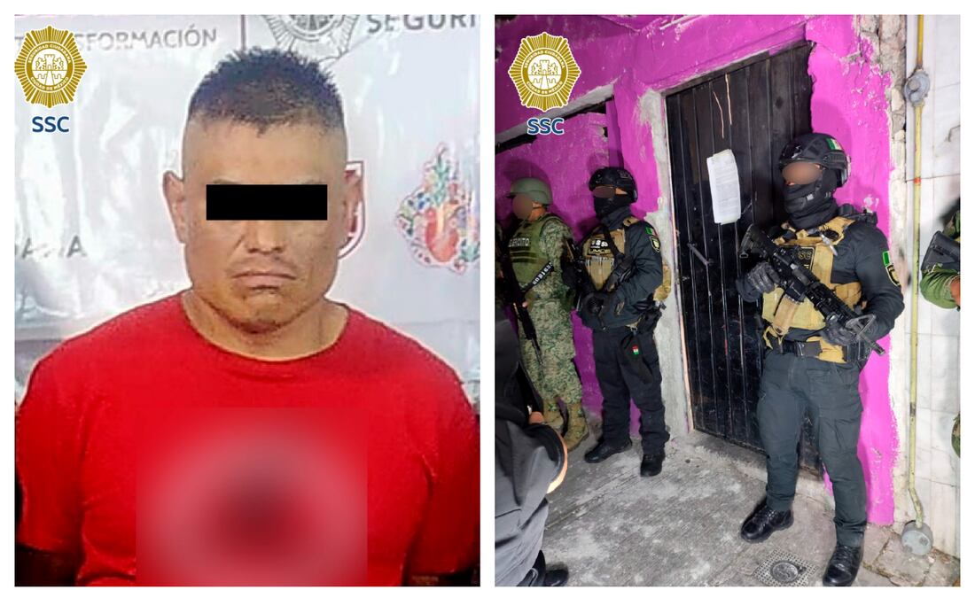 Cae líder criminal en Iztacalco; vinculan su célula con “Juan Balta”, identificado como fundador de “Los Balta”. Foto: Especial