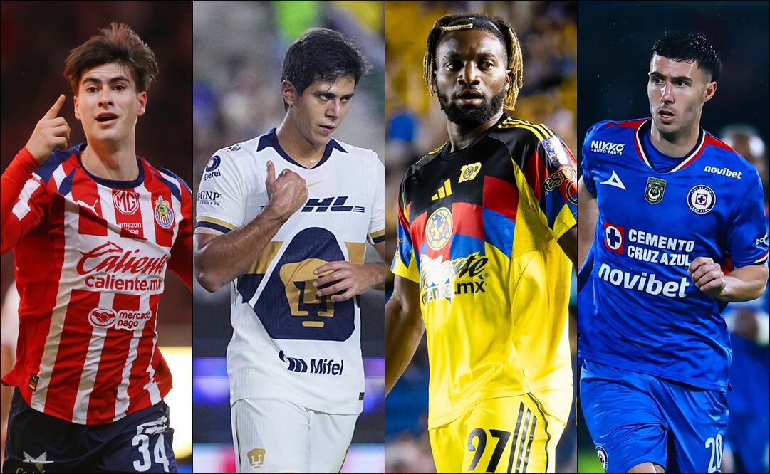 La última fecha de la Liga MX será impresionante para América, Chivas, Cruz Azul y Pumas / FOTOS: Imago7