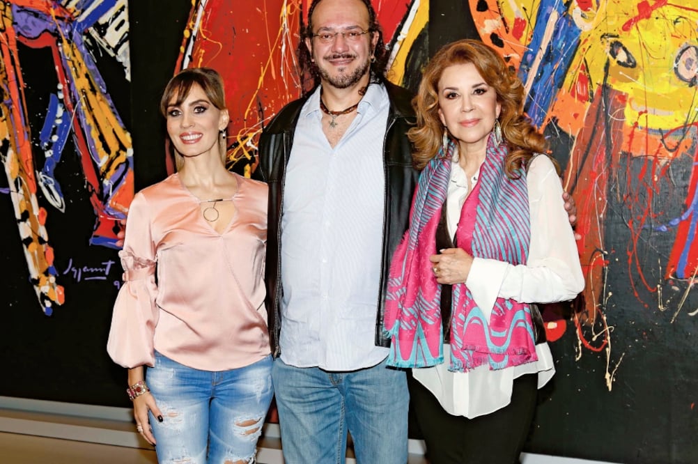 Filippa Giordano, Fernando Delgadillo y Guadalupe Pineda. (AGUSTÍN SALINAS. EL UNIVERSAL)