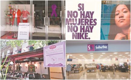 Un día desangelado para los negocios por paro de mujeres