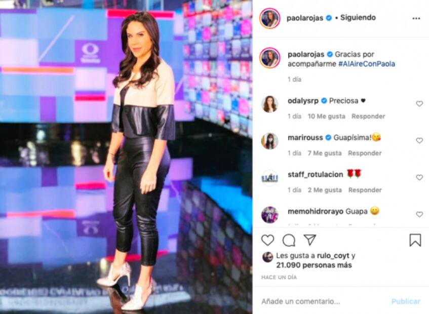 Paola Rojas muestra cómo llevar un pantalón de cuero para verte sexy y elegante