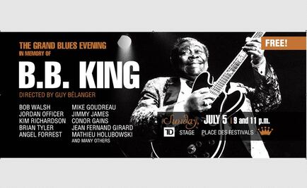 Festival Internacional de Jazz rendirá tributo a B.B. King