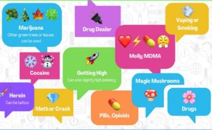 Con emojis de corazón, diamante y una flor, el narco trafica droga en EU, según la DEA