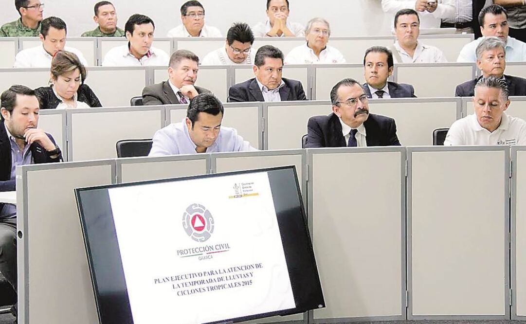 Se realizó la Segunda Sesión Ordinaria del Consejo Estatal de PC  de Oaxaca.