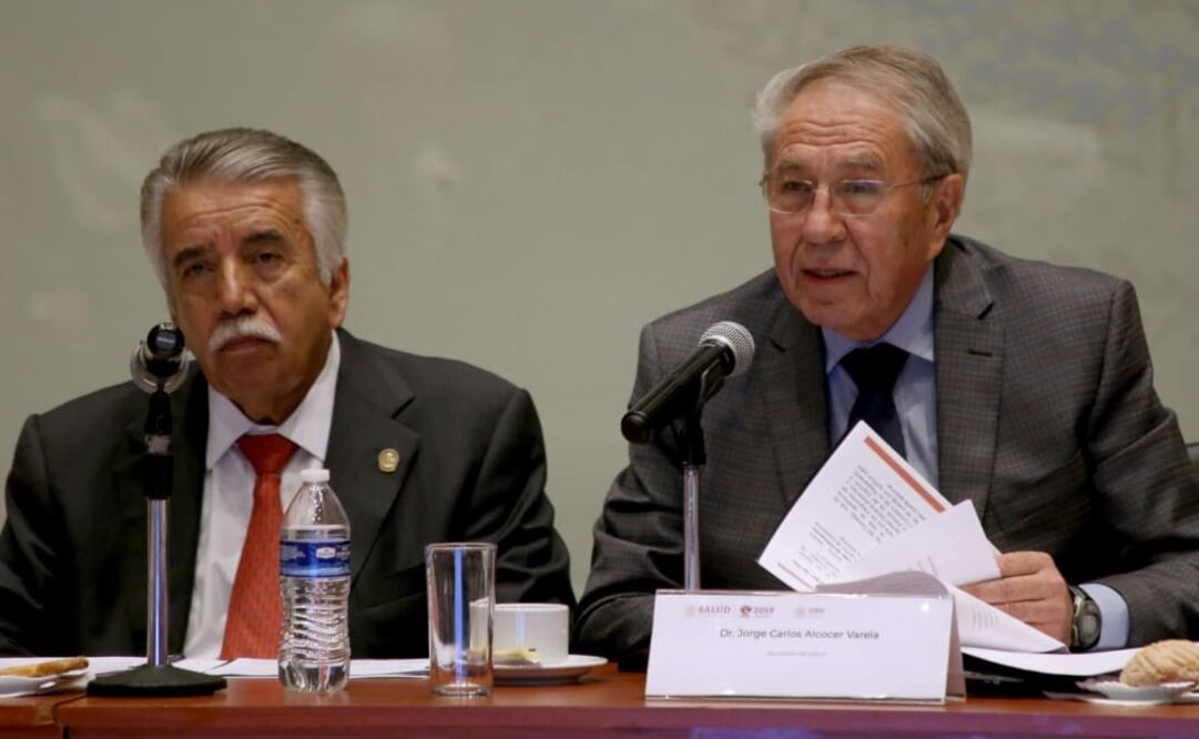 Jorge Alcocer Varela, secretario de Salud / Tomada de Twitter @SSalud_mx