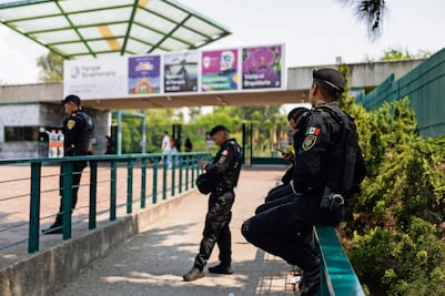 Policías resguardan Parque Bicentenario; autoridades retiraron concesión tras accidente del Axe Ceremonia