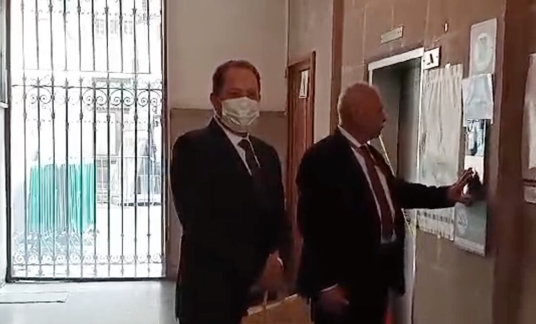 Eruviel Ávila asiste a Palacio Nacional para "ver a un amigo". Foto: Pedro Villa y Caña / EL UNIVERSAL