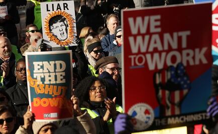 Cierre de gobierno en EU bate récord por ser el más largo de la historia