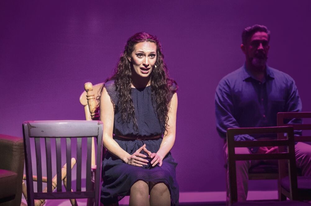 Majo Pérez es una de las protagonistas del montaje. (YADÍN XOLALPA. EL UNIVERSAL)