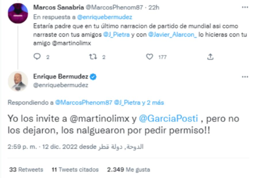 "Perro" Bermúdez expone a Martinoli y Luis García por no ir a su 'gira del adiós'