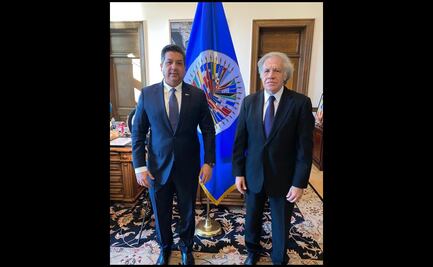 García Cabeza de Vaca se reúne con el secretario general de la OEA