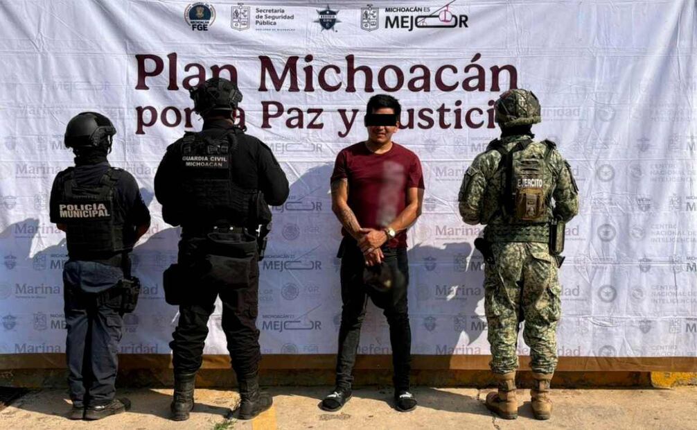 Detienen a 12 personas durante Plan Michoacán. Foto: Especial