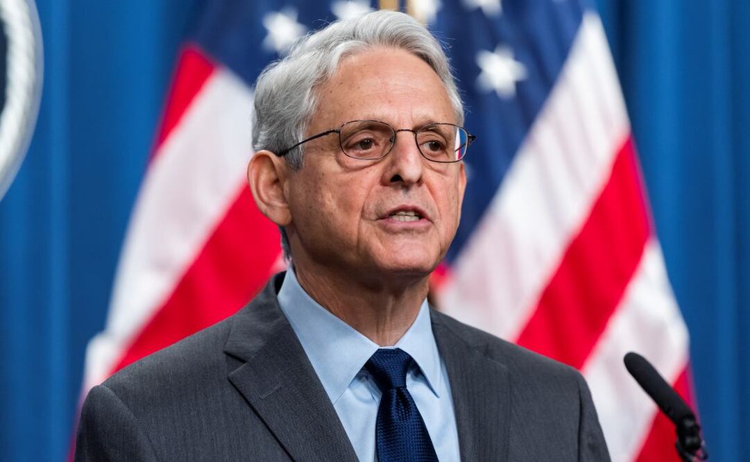 Merrick Garland, secretario de Justicia y fiscal general de Estados Unidos, que ha nombrado a los fiscales especiales. Foto: EFE