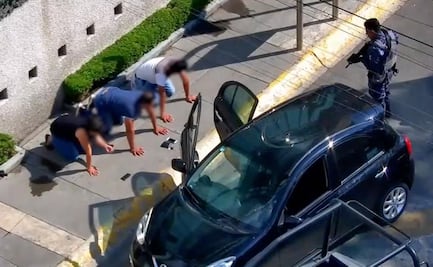 Cae presunta banda dedicada a asaltar cuentahabientes en Pachuca