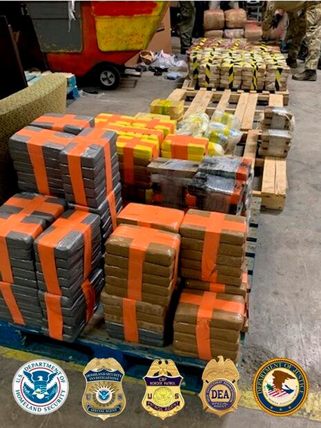 Autoridades de EU incautan drogas en túnel entre Tijuana y San Diego