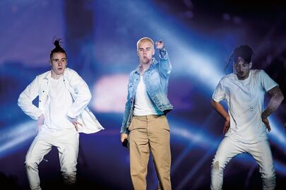 Bieber enciende el Foro Sol 