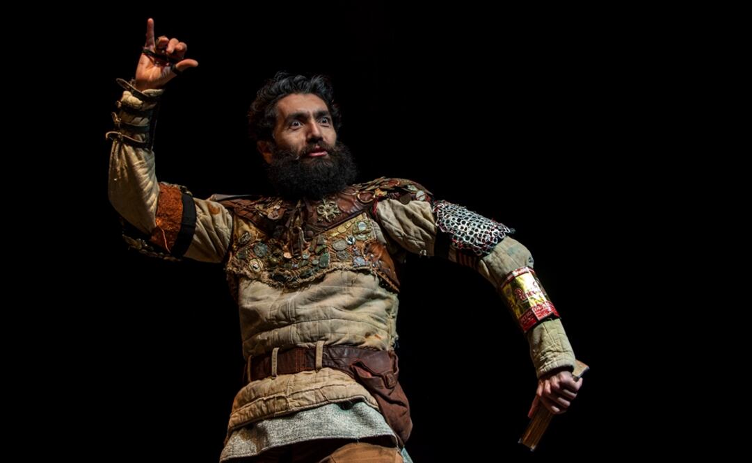"Quijote vencedor de sí mismo" es una de las piezas, en formato de cámara, con la que la Compañía de Teatro de Ciertos Habitantes festeja su aniversario. Foto: Camila Mata / EL UNIVERSAL