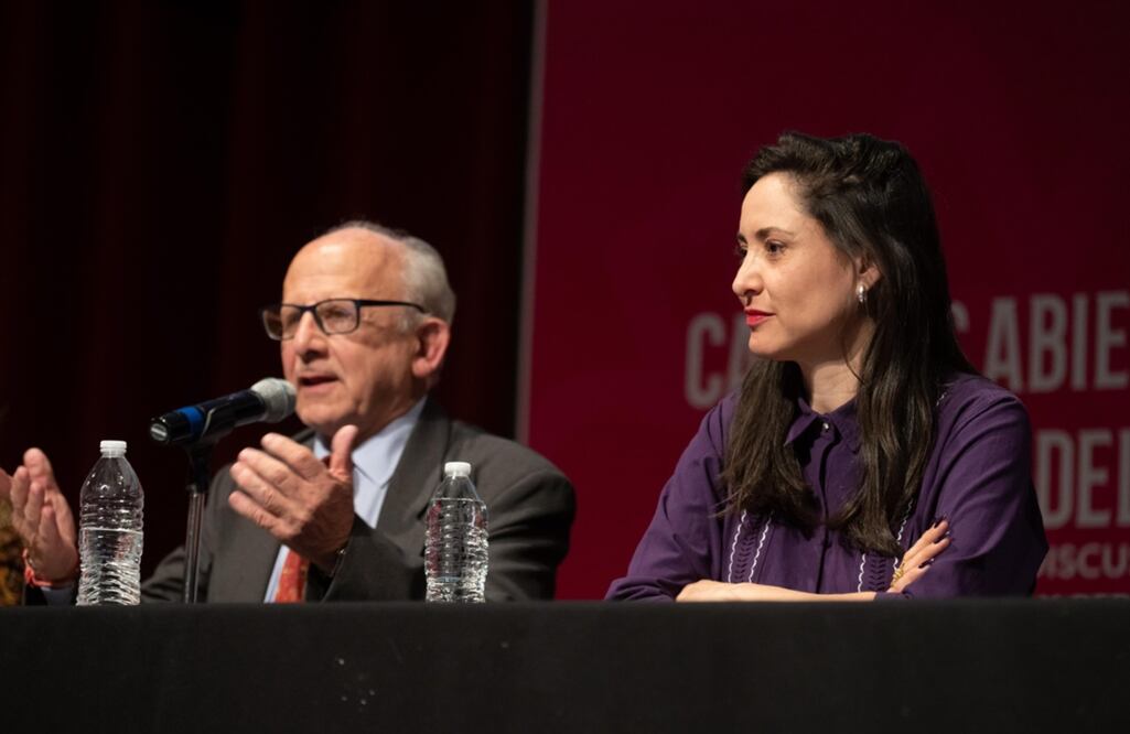 Claudia Curiel de Icaza en foro “Caminos abiertos hacia el INAH del futuro”-
Foto: Secretaría de Cultura