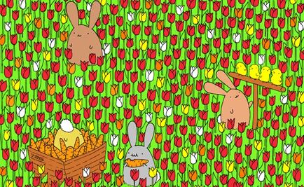 Reto viral. Encuentra el huevo de Pascua