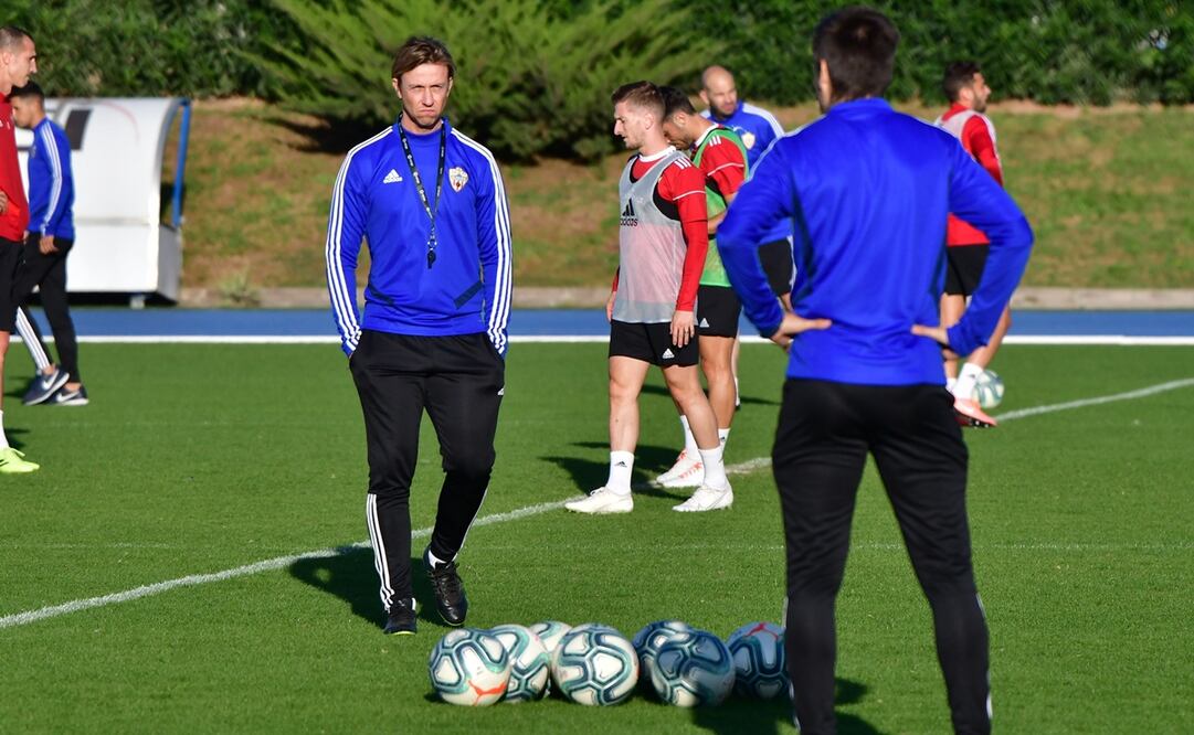Entrenamiento. Foto: EFE