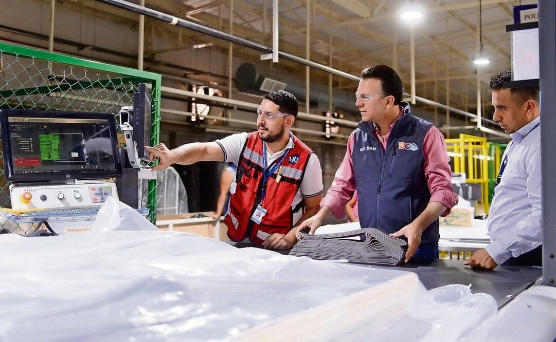 La producción industrial avanzó 0.4% en junio. Foto: Especial