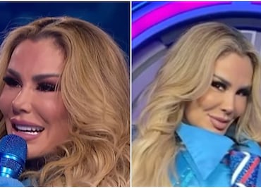 Critican el rostro de Ninel Conde tras reaparecer en Televisa junto a Anahí
