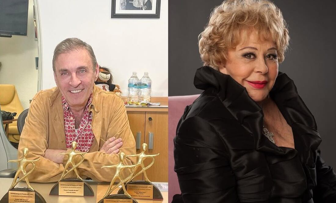 Morris Gilbert, productor teatral, lamenta el fallecimiento de la primera actriz Silvia Pinal.
Fotos: Instagram