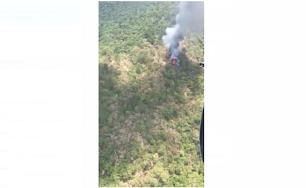 Busca Marina a tripulantes de helicóptero accidentado