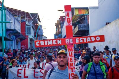 Estamos al pendiente de la caravana Viacrucis Migrante, asegura Adán Augusto López